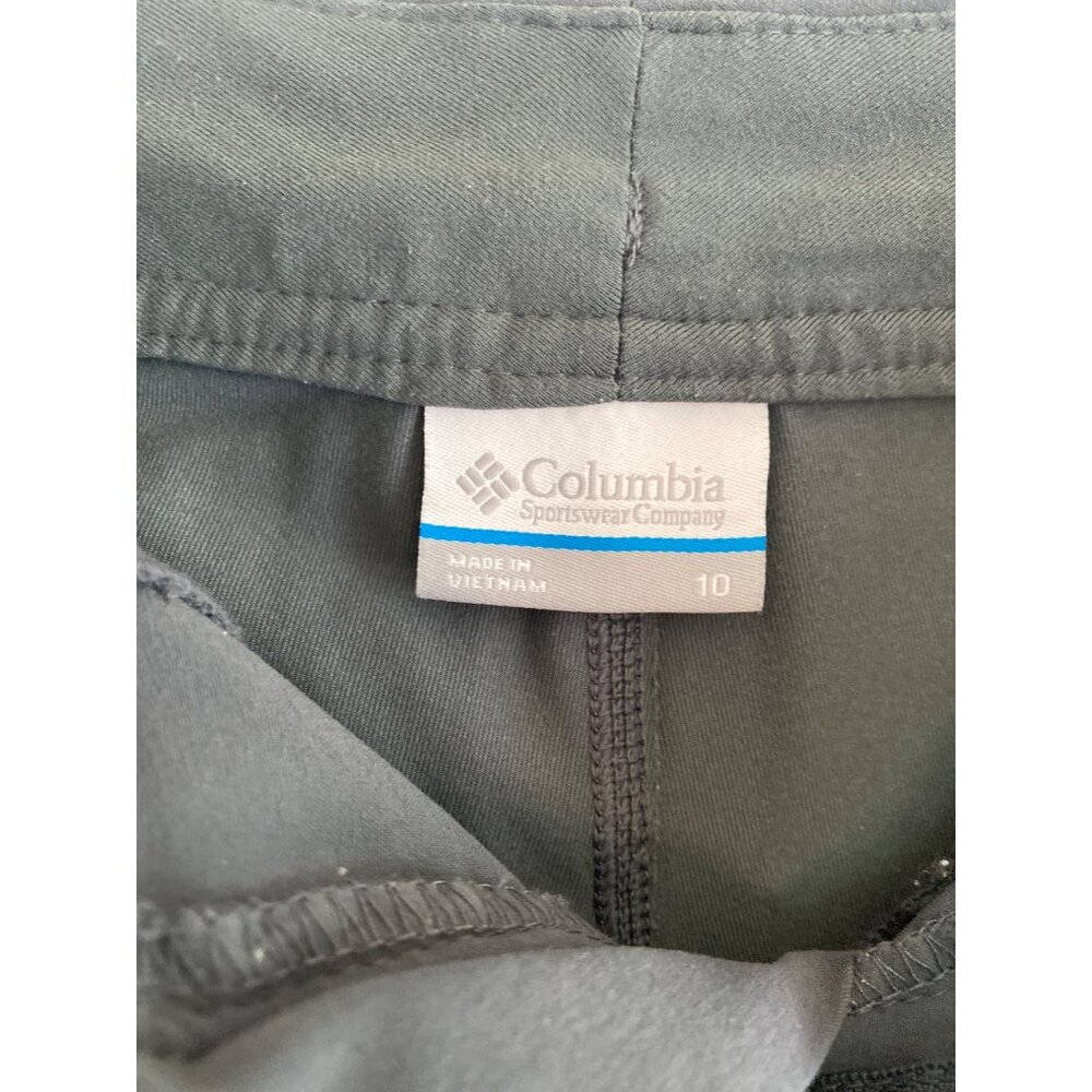 Columbia Women's Activewear Skort Size 10 Gray Nylon/Elastane With Drawstring - Picture 5 of 7